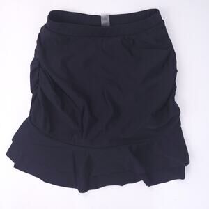 Women's Swimsuit Swimskirt Bottoms Black Size Small Modest Bikini Underneath